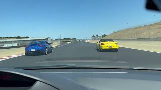 Honda 8Th Civic Si Chasing Porsche Boxster S - Laguna Seca Aug 2023