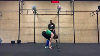 Arena throwdown scaled WOD 2