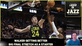 Back in the starting lineup the next 30 are important for Walker Kessler