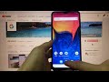 Samsung A10 2019 FRP Сброс Google аккаунта андроид 9