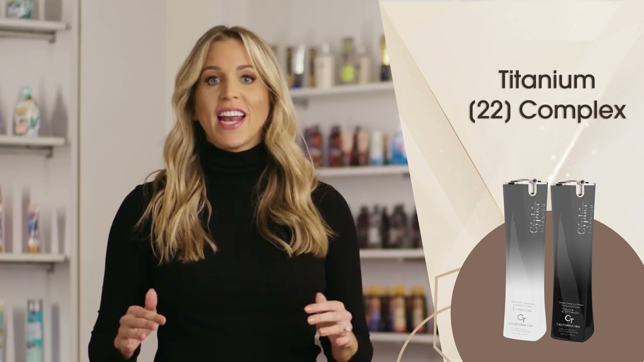 California Tan Cypher Titanium Intensifier + Optimizer