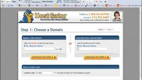 How To Purchase A Web Hosting Plan (HostGator)