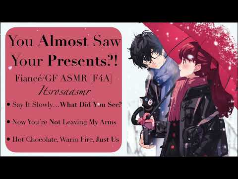 A Close Call Before Christmas / Cozy [F4A][ASMR][Playful Fiancé][Fireplace Cuddles][Domestic Bliss]