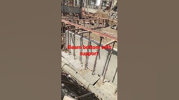 beam bottom and support