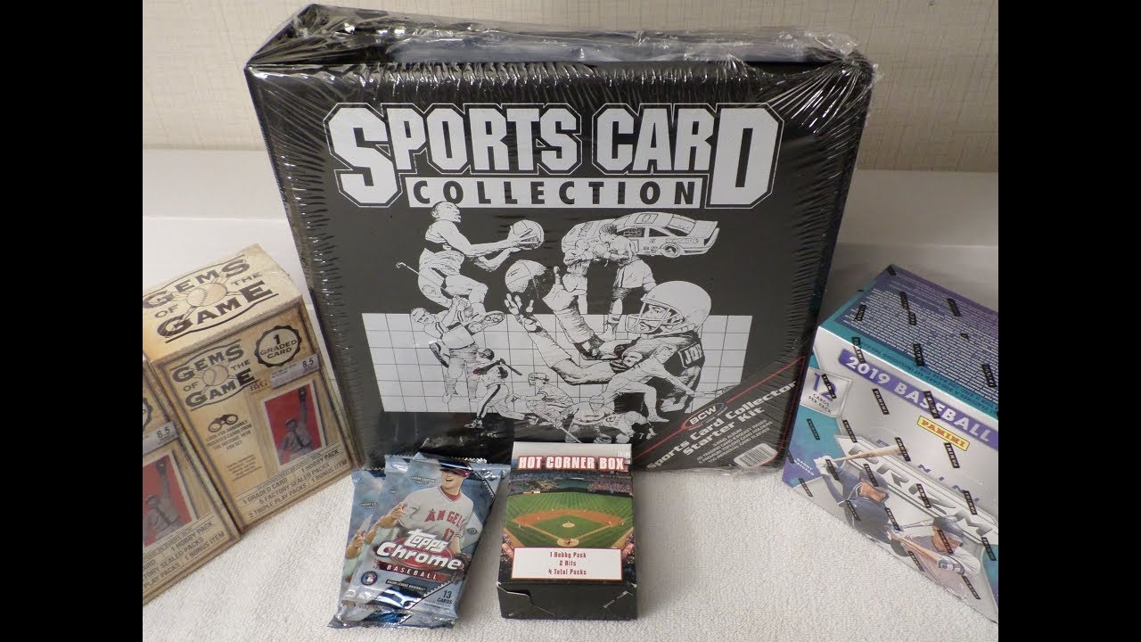 Baseball Card Box Purchases & Unwrapping a Sports Card Collector