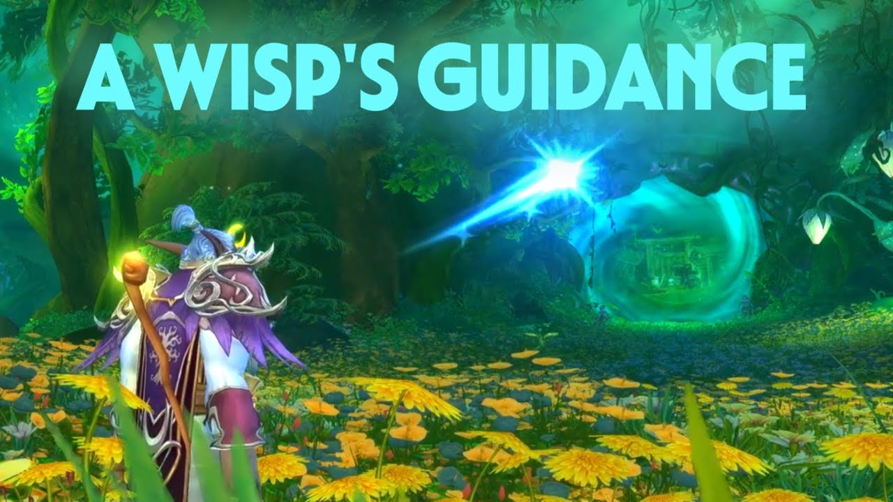 Finding peace and direction through the magical landscapes of Azeroth