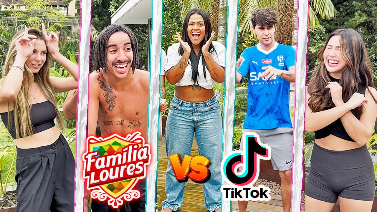 DESAFIO DO BALDE FAMÍLIA LOURES VS TIKTOKERS!!! Ep 1