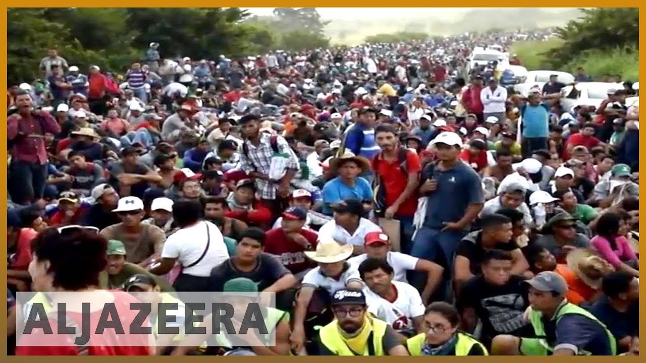 🇭🇳 مئات يطالبون باستقالة رئيس هندوراس وسط نزوح جماعي | الجزيرة الإنجليزية