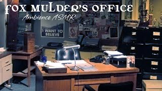 Mulder's Office Ambience (rain, typing, talking) | X-Files Soundscape [commission]