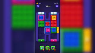Block Out Level 15 Color Sort Puzzle Walkthrough 