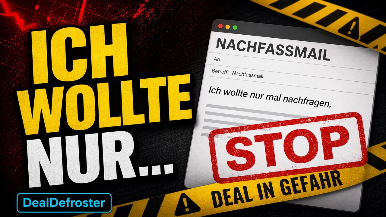 Thumbnail: Nachfassmail Angebot – Diese Mail kostet dich Aufträge