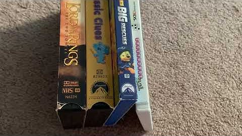 VHS/DVD/DS/3DS Update (7/26/2020)