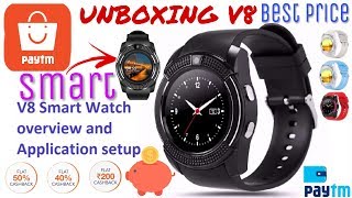 jaiden bluetooth v8 watch