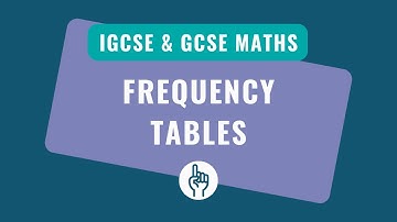Frequency Tables