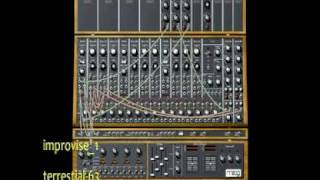 moog modular V2  improvise  1