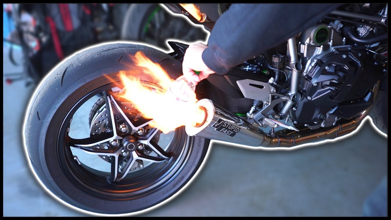 H2 Exhaust Flames *NOT SAFE* 😬🔥