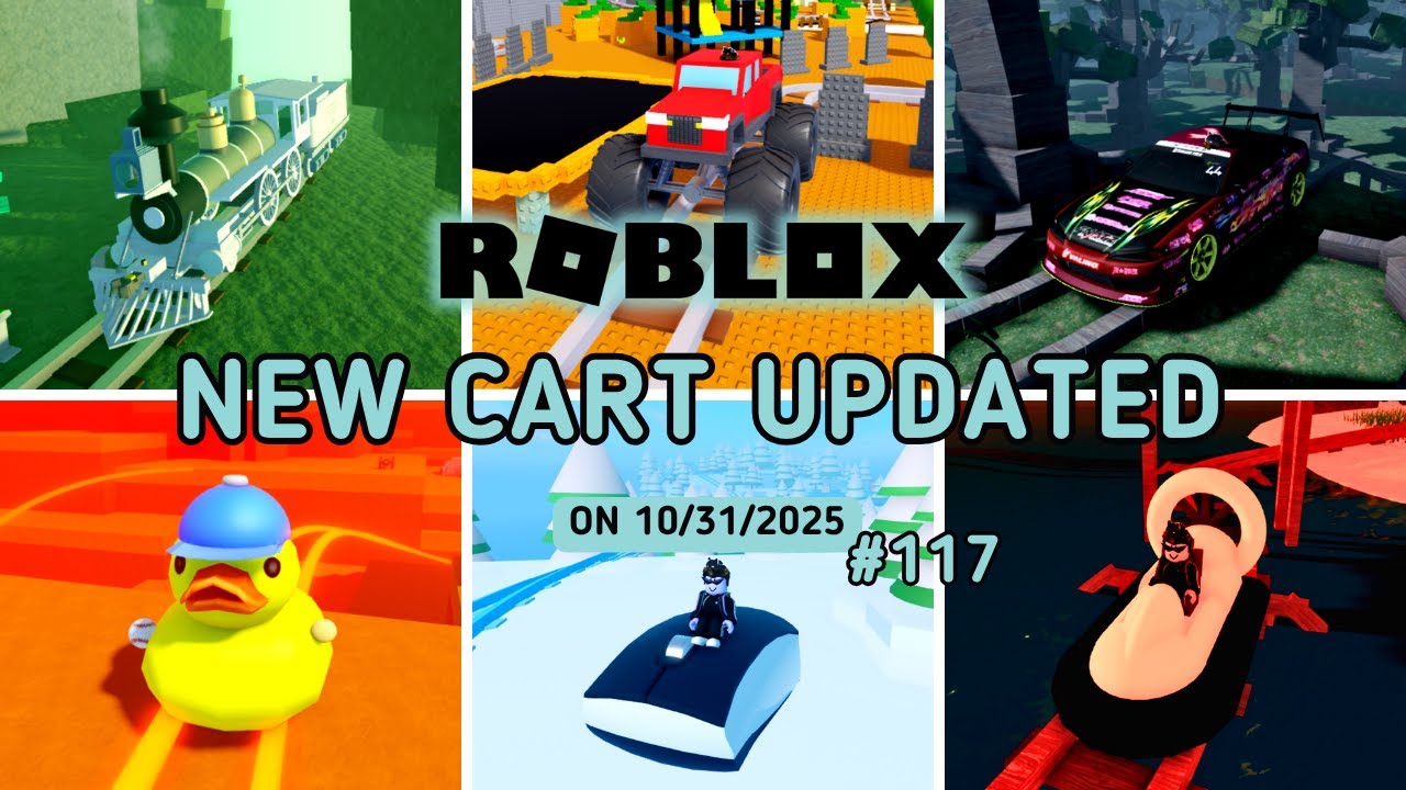 Roblox | Create a Cart Ride | New Carts Updated on 10/31/2025 #117