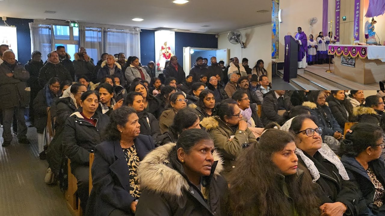 திருநீற்றுப்புதன் திருப்பலி வெல்வில் பிறான்ஸில் இடம்பெற்றது