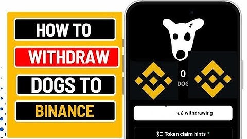 WITHDRAW DOGS FROM TELEGRAM BOT  TO BINANCE || change okx, Bybit, bitget wallet to binance