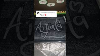 Name Writing ✍️ 👀/ sandart name #art #love #fyp