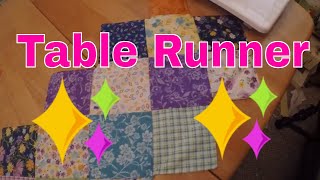 Zig Zag Table Runner