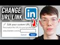 How To Change Linkedin Profile URL Link - Step By Step