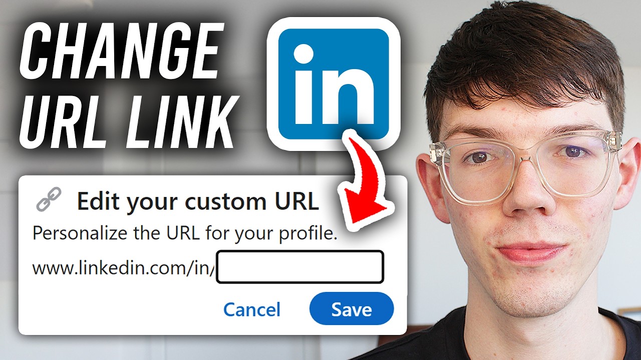 How To Change Linkedin Profile URL Link - Step By Step - YouTube
