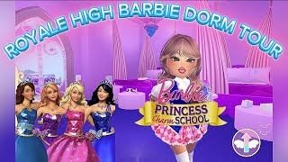 I build THE Barbie princess charm school DORM! 😍🩵💜🩷💙 screenshot 3