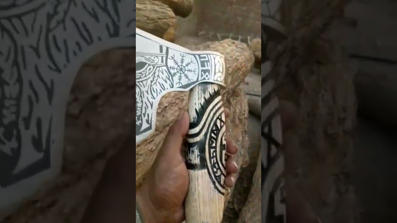 Guargius Premium Medieval Viking Axe | Viking Axe | Tactical Viking Axes