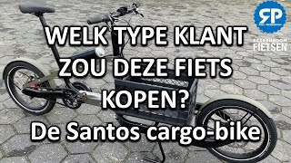 vertel het me Afleiding Uitbeelding WELK TYPE KLANT ZOU DEZE FIETS KOPEN? De Santos cargo-bike - YouTube