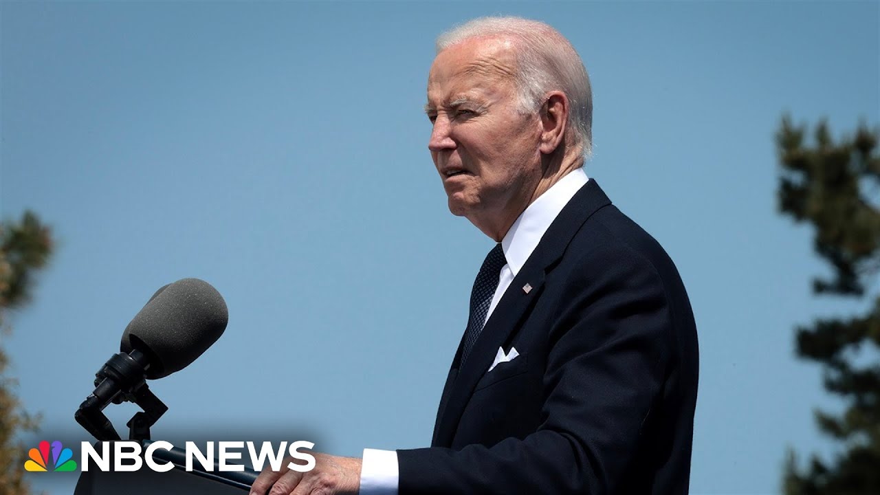 Watch: Biden commemorates D-Day’s 80th anniversary at Pointe Du Hoc | NBC News