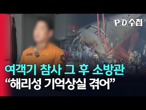 [스피디(sPeeD) 수첩] 여객기 참사 그 후 소방관 "해리성 <strong>기억상실</strong> 겪어"