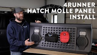 4Runner Hatch MOLLE Panel Install