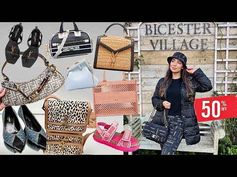 Bicester Village Luxury Outlet Shopping! Huge SALE -70% Dior, Fendi, YSL, Gucci, Prada, Louboutin