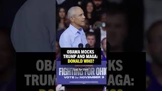 President Obama MOCKS Trump and MAGA Republicans: “Donald who?”