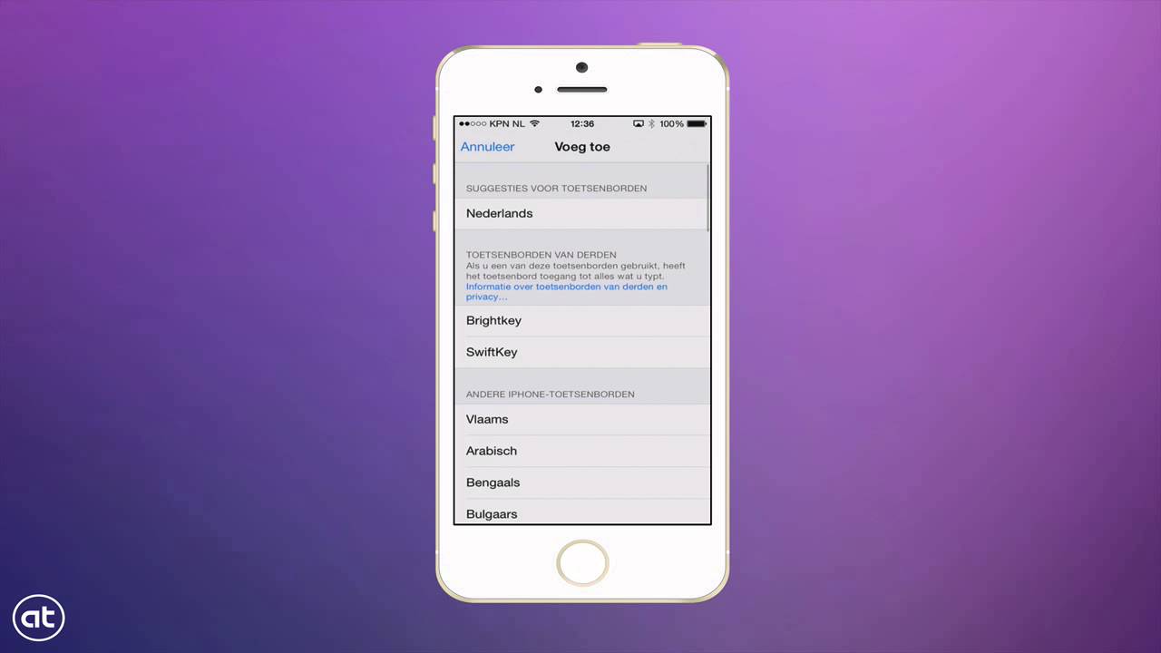 Maak een sneeuwpop Leed Verleden iOS 8: Een alternatief toetsenbord installeren en gebruiken - YouTube