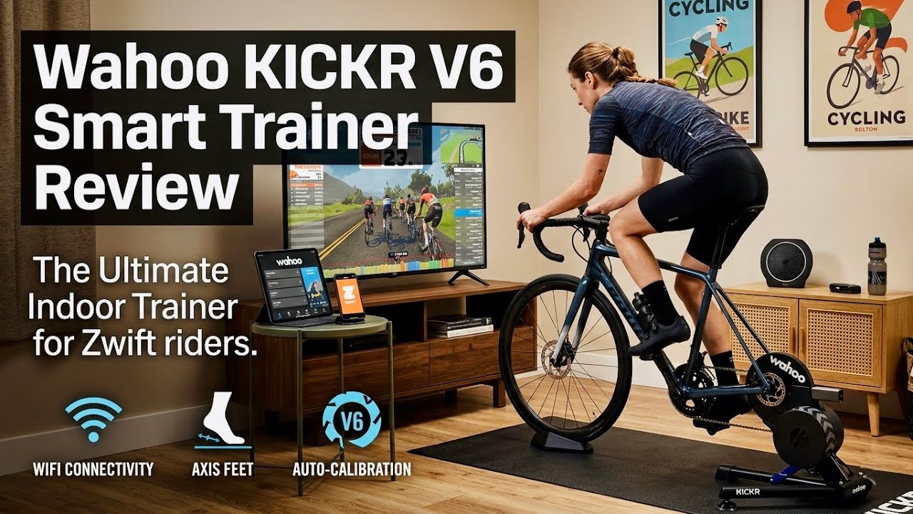 Wahoo KICKR V6 Smart Trainer review - The Ultimate Indoor Trainer