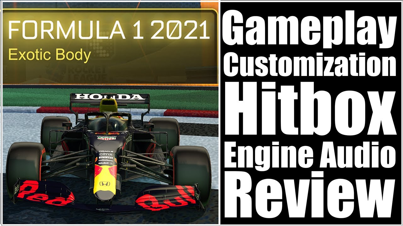 Rocket League, Formula 1 (F1) Fan Pack, Honest Review and Breakdown (Engine Sound, Hitbox, & More)