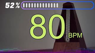 80BPM　Click①　5minutes Drums Metronome screenshot 1