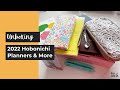 2022 Hobonichi Planners Unboxing ft. Weeks, Cousin Avec, 5-year Techo, and Accessories