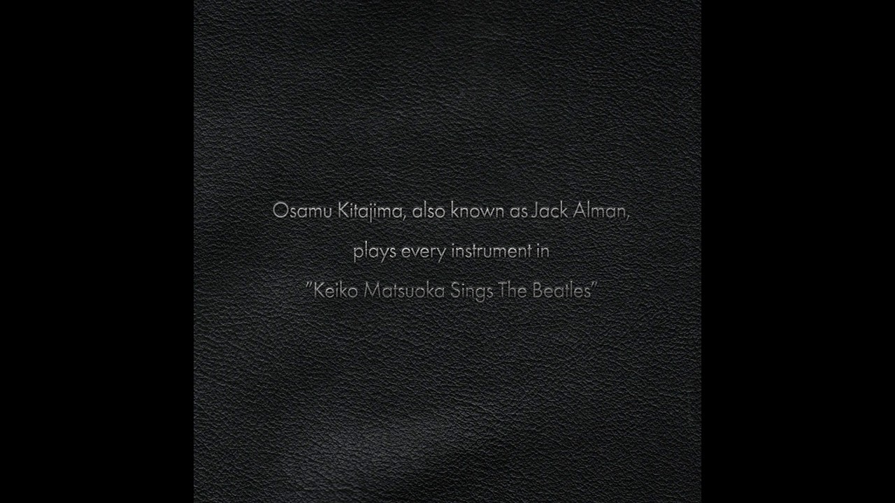 松岡計井子、ビートルズをうたう INSTRUMENTALS&frasl;OSAMU KITAJIMA&frasl;喜多嶋