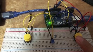 Interfacing Arduino - Two Buttons in One LED DEMO