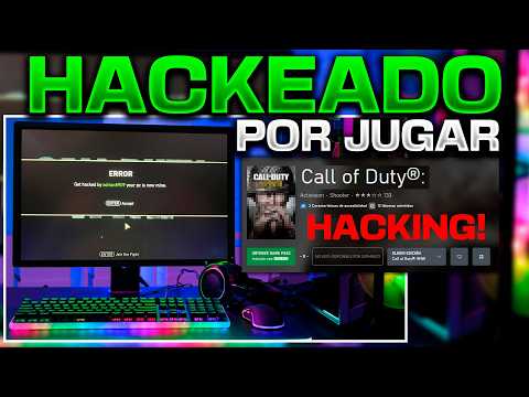 IF YOU PLAY CALL OF DUTY THEY CAN HACK YOUR PC