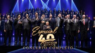 DVD CANTICOS VOCAL 40 ANOS COMPLETO