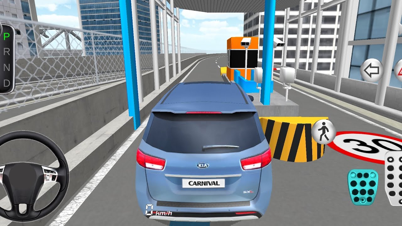 Kia Carnival Came in RFID Ring Road And the Course Test Is behind The Driving School 😮