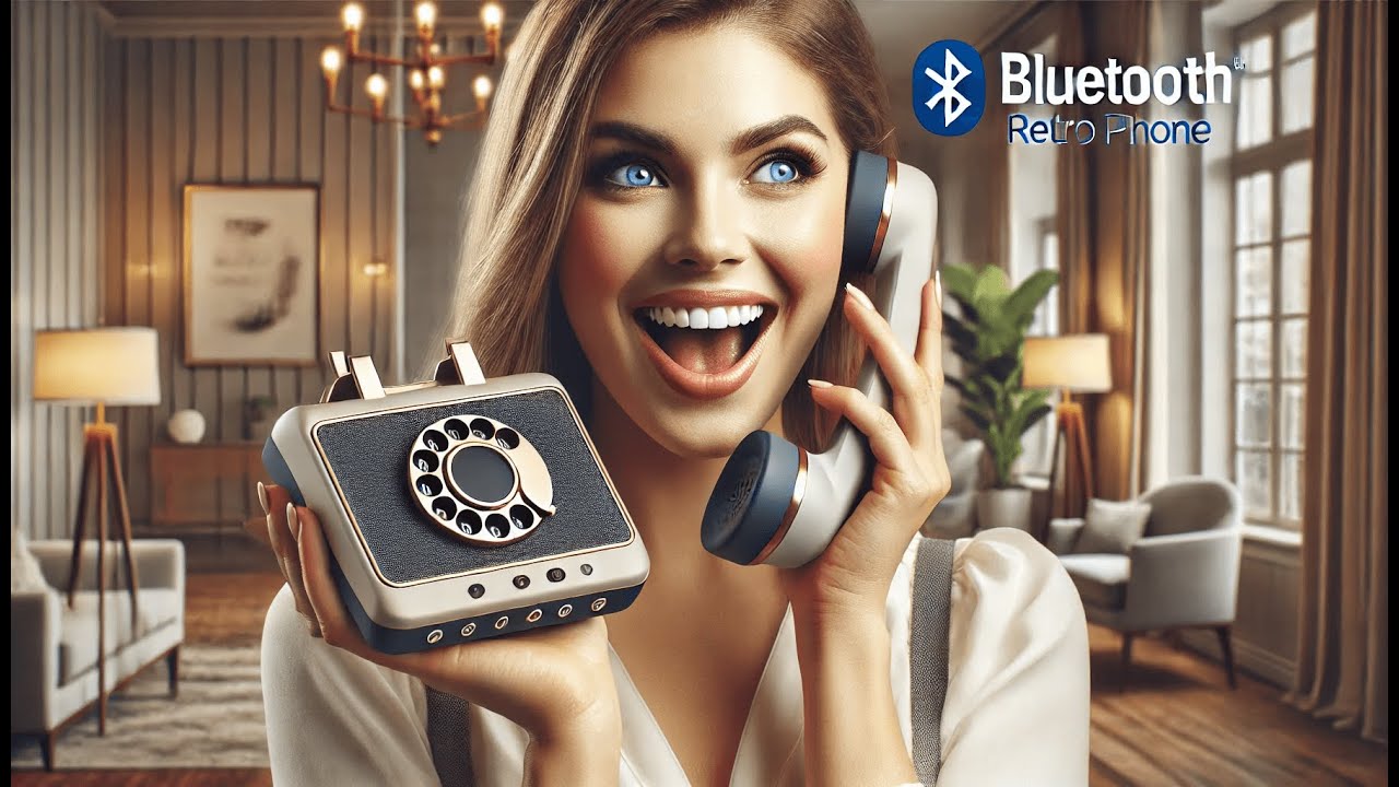 📞 VTECH VS122-16 Retro-Design Cordless Phone | Best Bluetooth Retro ...