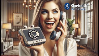 📞 VTECH VS122-16 Retro-Design Cordless Phone | Best Bluetooth Retro Phone 🎶