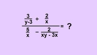 Algebra - Complex Fractions (4 of 6)