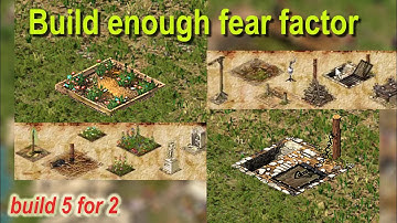 Stronghold Crusader - Build Enough Fear Factor