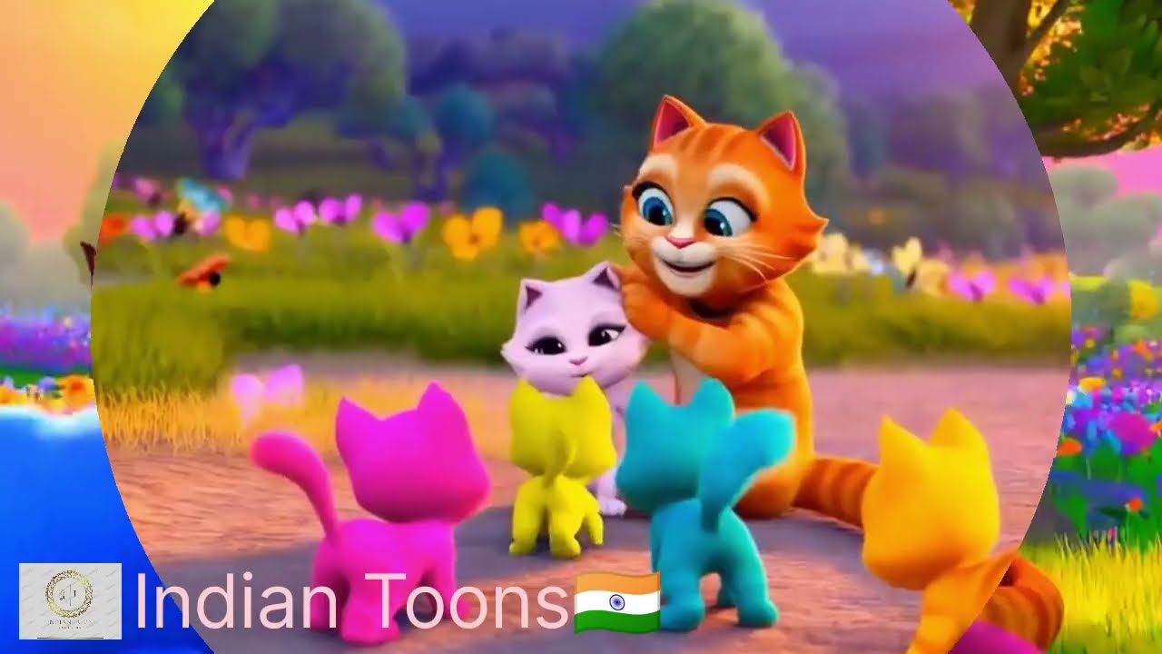 Billi ke bacche cartoon\\ Billi wala cartoon  viral cartoon 